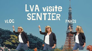 VLOG LE SENTIER - 🇫🇷PARIS 🇫🇷-  🧵LVA en visite au royaume du tissus 🧵