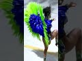 Samba dancer at Rio de Janeiro Carnival 2023 #riocarnaval #riocarnival #travelvlog #carnaval2023