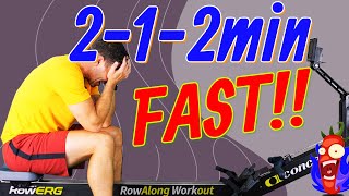 FAST and Hard Rowing Machine Workout - 2/1/2 mins - 1KW5S1