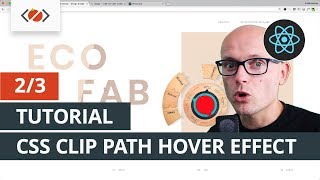 2/3 - CSS Clip-path hover effect tutorial