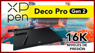 Descubre la PRIMERA tableta gráfica con 16K niveles de presión de XP-Pen