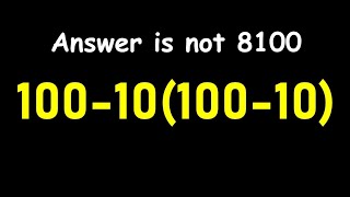 Only 1 in 5 Can Solve This Math Problem!