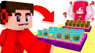 Jogamos CARA A CARA com BLOCOS no MINECRAFT!