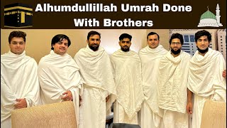 Alhamdulillah Umrah Done With Brothers | Babar Azam | Naseem Shah | Imam ul Haq