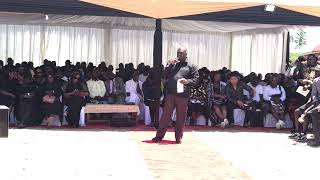 Samy Wakiaga emotional speech at Collo Kwala funeral(watch till the end) dont cry