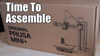 Unboxing And Building The Prusa Mini+ 3d Printer (Semi - Assembled)