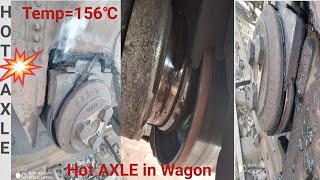 Hot Axle in Wagon