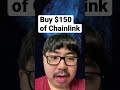 If You Bought $150 of Chainlink | More Crypto Online, Altcoin Daily. #invest #link #chainlink