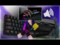 Mouse & Keyboard ASMR + God Bridges w/ HandCam | Hypixel Bedwars