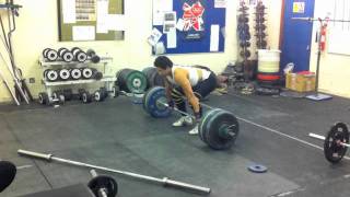 110914 159kg Clean (+1kg PB) @ 79kg bwt