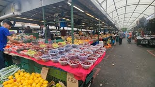 Walking Around Bullring Open Market | Birmingham City Centre | Uk