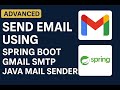 Send Email Using Spring Boot | Gmail SMTP | Java Mail Sender