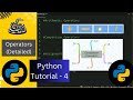Python Operators | Python Tutorial - 4 (Python Full Course) #python #operator
