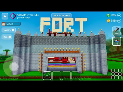 Juego de creación en 3D Block Craft #4145 | Fuerte Rey