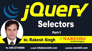 jQuery Selectors Part 1 | jQuery Tutorial | Naresh IT