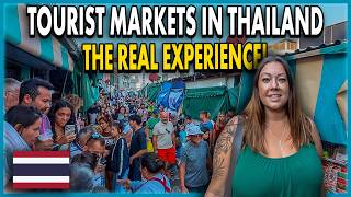 Thailand's DANGEROUS Train Market \u0026 MUST VISIT Floating Market 2025 Guide 🇹🇭