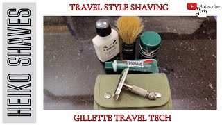 Gillette Travel Tech shave - in Taipei