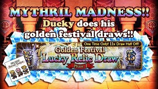 FFRK - Mythril Madness 312 - Golden Festival Lucky Relic Draw 2018 (ducky)