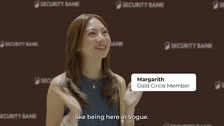 Enjoy VIP status like Margarith and unlock exclusive banking benefits with Gold Circle Membership