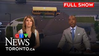 Six-year-old boy struck and killed by school bus | CTV News Toronto at Noon for June 19, 2024