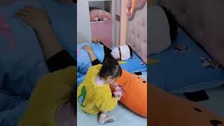 My Daughter Took Dad's Money While He Was Sick. #funny #comedy#cute#baby#cutebaby #laugh #fun #movie