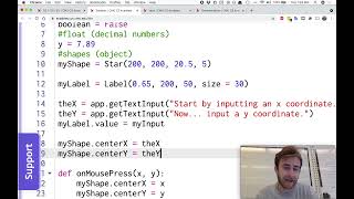 Python Text Input - CMU CS Academy 9.1.2