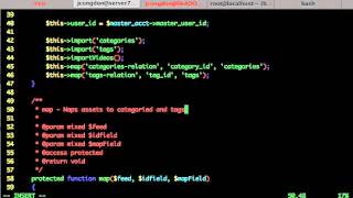 Using a VIM plugin for php documentor