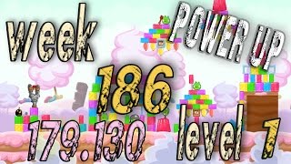 Angry Birds Friends Tournament Week 186  Level 1 | power up HighScore ( 179.130 k )