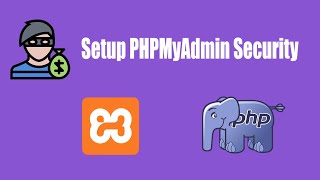 How to setup security on PHPMyAdmin