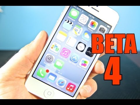 iOS 7 Beta 4 Released - What's New & How To Install For Free! iOS 7 Beta 4 Released - What's New & How To Install For Free!