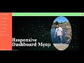 How to Create Responsive Sidebar Menu Using Html CSS & Javascript