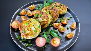 Lose weight quickly and healthily: The secret of the great zucchini schnitzel.