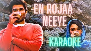En Roja Neeye | Karaoke HQ | Kushi | Vijay Deverakonda, Samantha Ruth Prabhu | Tamil