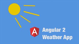 Angular 2 Full App Tutorial - Weather App - #3 Create first Components