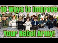 10 Ways to Improve Your LEGO Rebel Alliance Army!!!