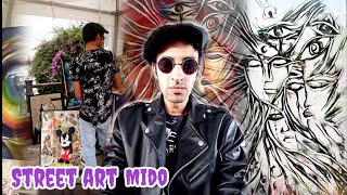 Street art workshops in the city of Kenitra / channel #Art_mido