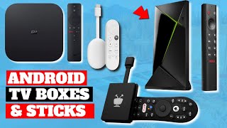 Best Android TV Boxes And Sticks In 2023 - Top 5 Rated Reviews