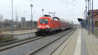 182 001-8 mit dem RE2 (RE 37381) nach Cottbus in Lübbenau(Spreewald)