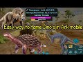 Cara Menjinakkan Triceratops Di Ark survival Evolved Mobile | cara mudah menjinakkan dinosaurus di Ark mobile