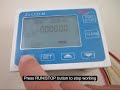 zj lcd m display operation video