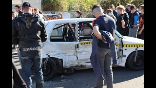 VIDÉO. Blois : crash test afin de sensibiliser les apprentis