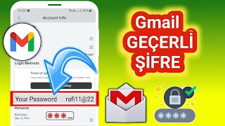 Gmail Hesabı Şifresi Nasıl Bulunur _ Unutulan Google Hesabı Şifresi