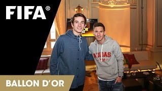 FIWC Champion Visits the Ballon d'Or!