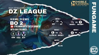 DZ LEAGUE MOBILE LEGENDS FUNGAME WEEK#1 | SEASON 2