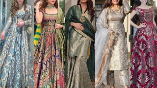 Brocade dress designs ideas 2023 ||2023 Fashion|| Banarasi Suit Design By A1Designs