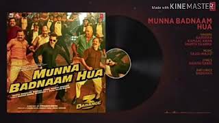 Dabangg 3 || Munna Badnaam Hua | Salman Khan Badshah song Sonakshi Sinha