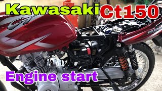 Kawasaki ct150 2024 REVIEW AND ENGINE START