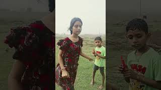 ভাই চল ললিপপ খাই #viralvideo #funnyvideos #sainajvlog 😂😂