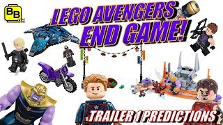LEGO AVENGERS 4 END GAME SET PREDICTIONS!