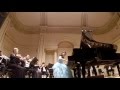 Nine-Year-Old Pianist Performing Mozart Piano Concerto in Carnegie Hall